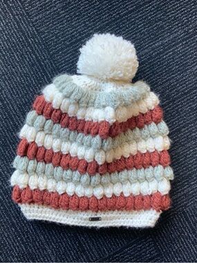 Women’s KROCHET KIDS Intl. —Beanie Hat Fair Trade Uganda-POM POM